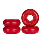 Undercover Lauric Picard Aggressive Inline Skate Wheels 60mm 90A 4 Pack Red Orange - Lucky Skates 