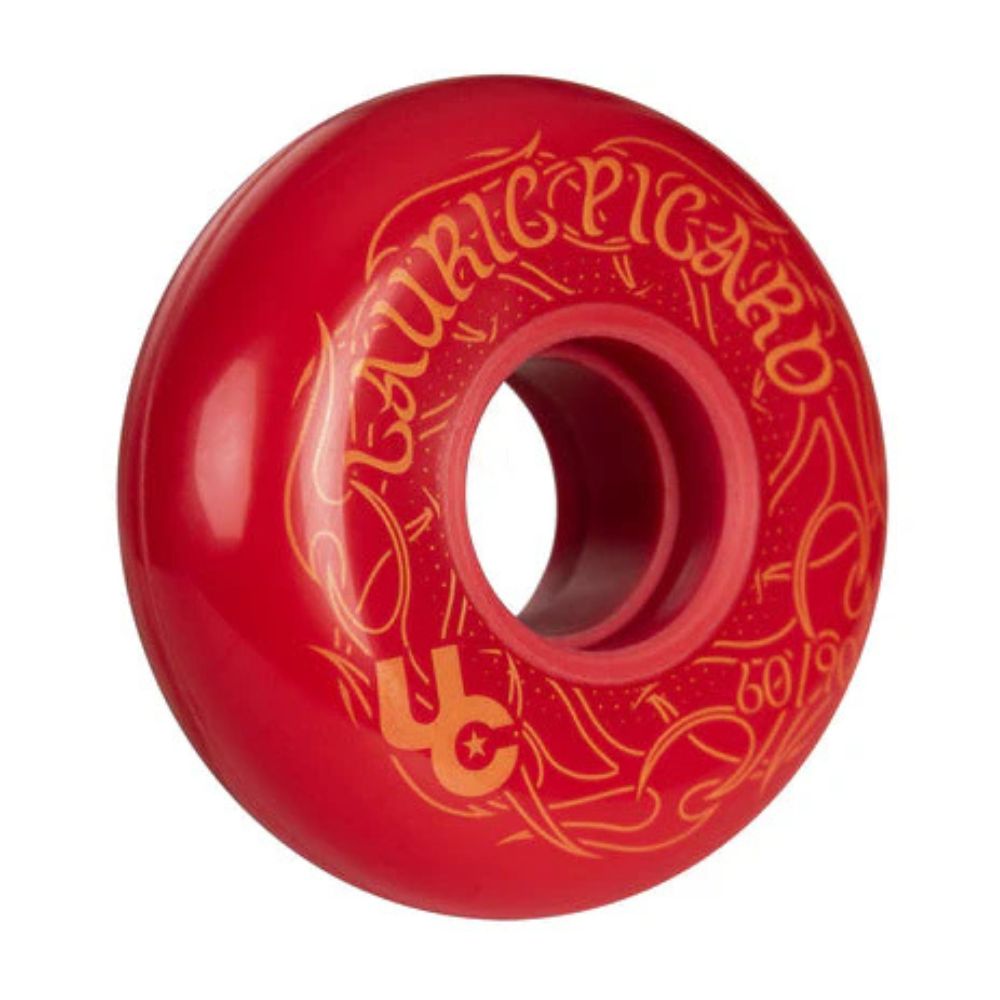Undercover Lauric Picard Aggressive Inline Skate Wheels 60mm 90A Red Orange - Lucky Skates 