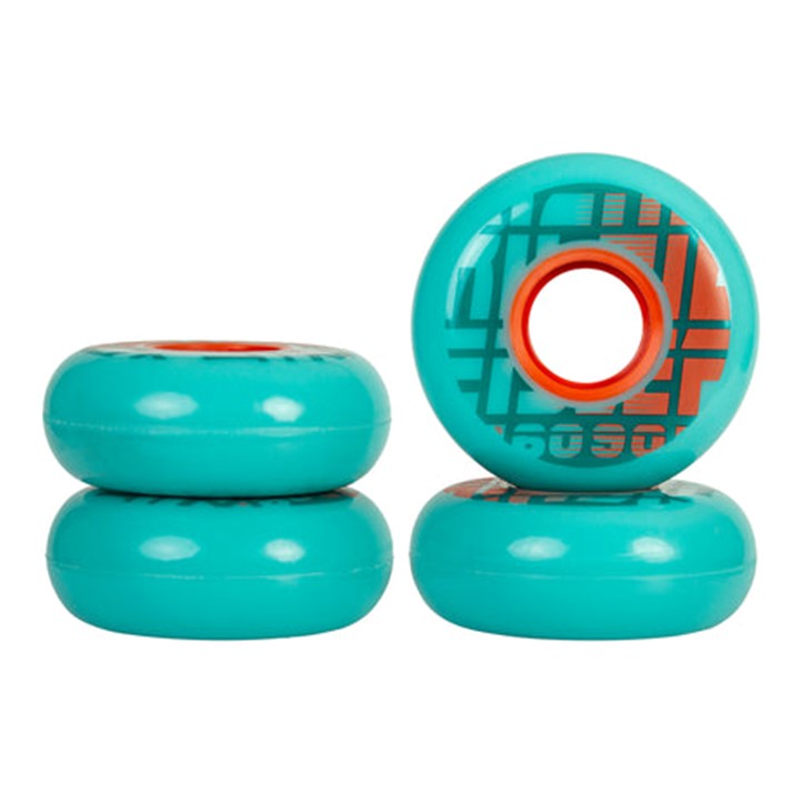 Undercover Richie Eisler Movie Teal Inline Aggressive Wheel - 4 Pack - Lucky Skates