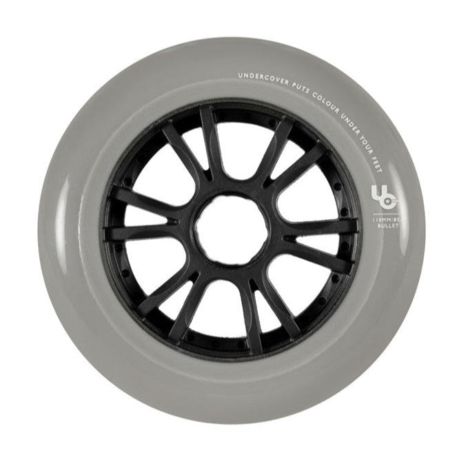 Undercover Sam Crofts Inline Speed Wheel 110mm 85A Grey - Lucky Skates
