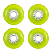 Undercover Team Blank Yellow Inline Skate Wheels 76mm 88A 4 Pack -  Lucky Skates