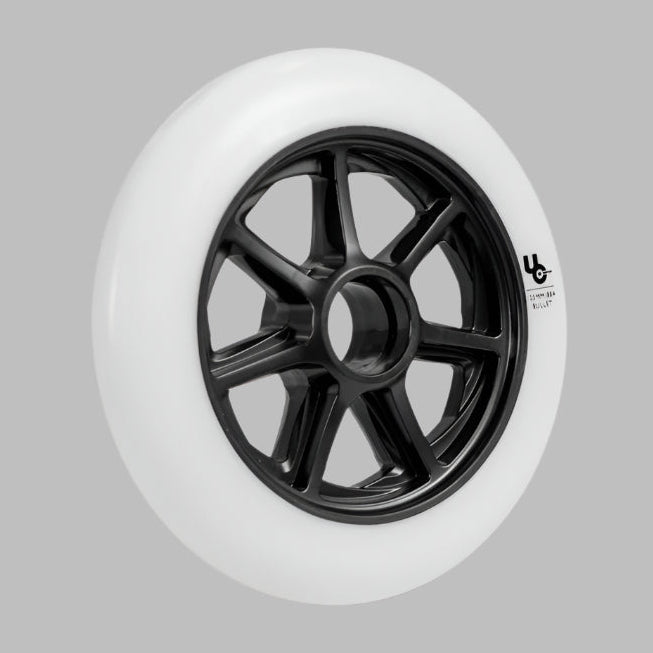 Undercover Team Inline Wheel White 125mm 88A - Lucky Skates