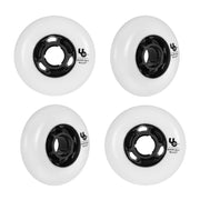 Undercover Team Inline Bullet Wheels White 84mm 86A - 4 Pack - Lucky Skates