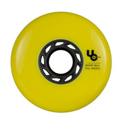Undercover Team Yellow Inline Skate Wheels 80mm 86A - Lucky Skates