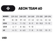 USD Aeon Team 60 White Aggressive Inline Skates - Lucky Skates