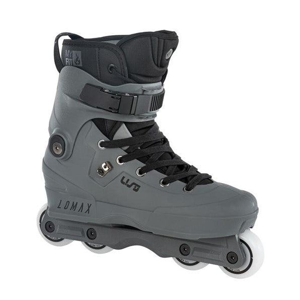 USD Aeon 60 Nick Lomax Pro Aggressive Inline Skates Grey - Lucky Skates