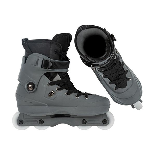USD Aeon 60 Nick Lomax Pro Aggressive Inline Skates Grey - Lucky Skates
