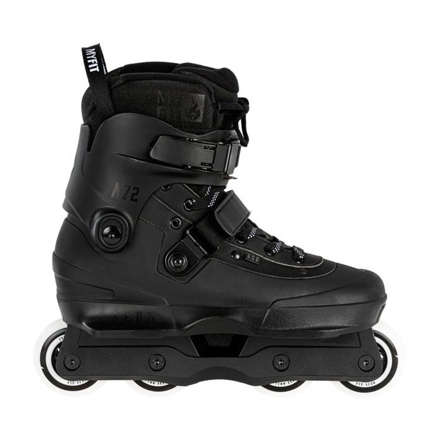 USD Aeon 72mm XXI Aggressive Inline Skates Black - Lucky Skates