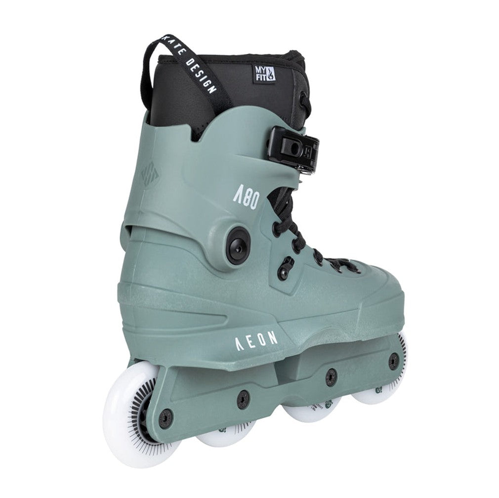 USD Aeon Salvia 80 Aggressive Inline Skates Green - Lucky Skates 