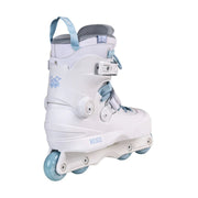 USD Aeon Nicoly Pro 60mm Aggressive Inline Skates White Light Blue - Lucky Skates 