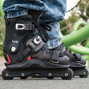 USD Shadow Team 60 Aggressive Inline Skates Brown - Lucky Skates