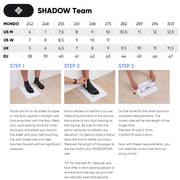 USD Shadow Team 60 Aggressive Inline Skates Size Chart  - Lucky Skates
