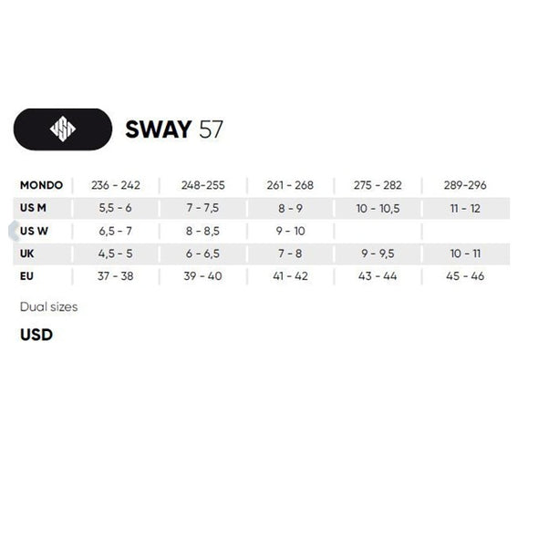 USD Sway Team 57 Aggressive Inline Skates