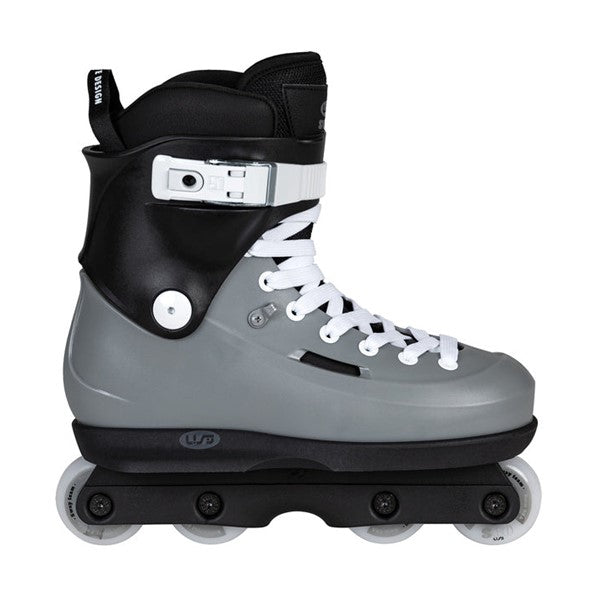 USD Sway Team 60 Grey Aggressive Inline Skates - Lucky Skates