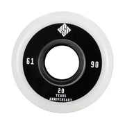 USD Team Inline Aggressive Wheels 61mm 90A white - Lucky Skates