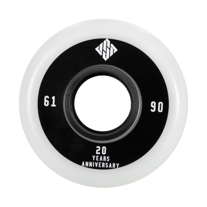 USD Team Inline Aggressive Wheels 61mm 90A white - Lucky Skates