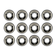 Wicked Twincam ILQ 7 Skate Bearings 608 8mm 12 Pack Silver - Lucky Skates