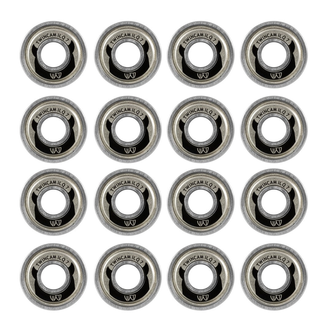 Wicked Twincam ILQ 7 Skate Bearings  8mm 608 16 Pack - Lucky Skates
