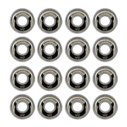 Wicked Twincam ILQ 9 Classic Skate Bearings 8mm 608  Silver 16 Pack - Lucky Skates