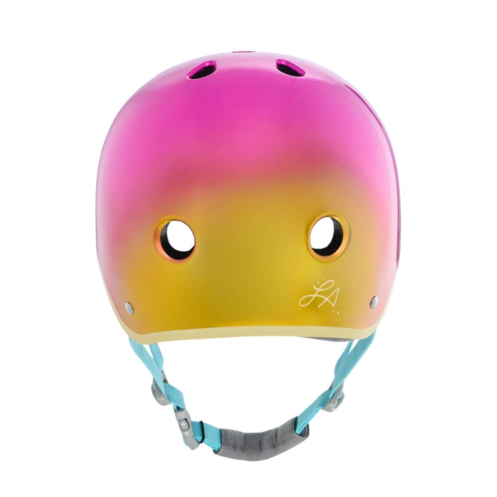 Yepa T-Shell Pro Certified Skate Helmet Lizzie Metallic Lake Sunset - Lucky Skates 