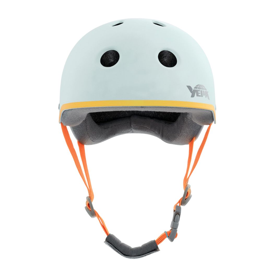 Yepa T-Shell Plus Certified Skate Helmet Stone Speckled Baby Blue - Lucky Skates 