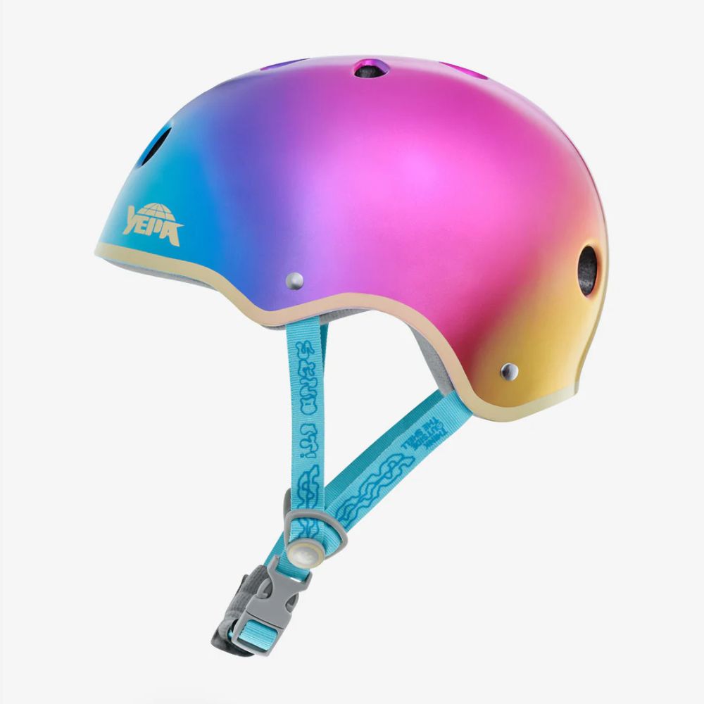 Yepa T-Shell Pro Certified Skate Helmet Lizzie Metallic Lake Sunset - Lucky Skates 