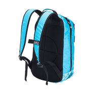 back view of 187 rainbow backpack