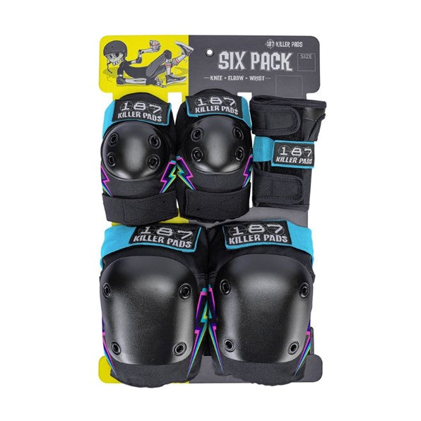 187 Killer Six Pack Junior Electric Bolt - Lucky Skates