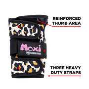 187 Moxi Leopard Wrist Guards - Lucky Skates