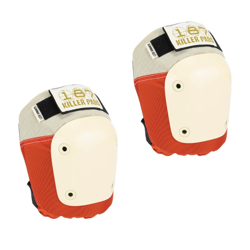 cream orange knee protection 