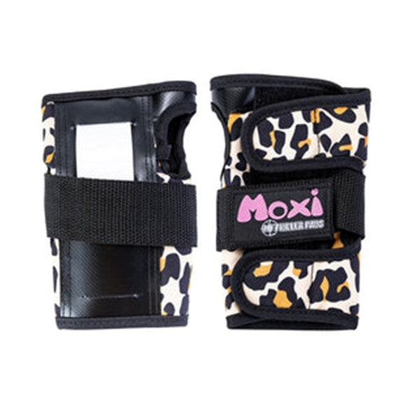 187 Moxi Leopard Wrist Guards - Lucky Skates