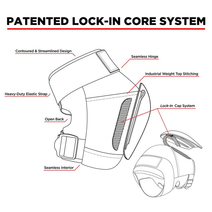 diagram of 187 pro knee pads