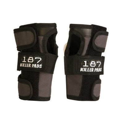 187 killer pad in black and grey wrist guards with splint 