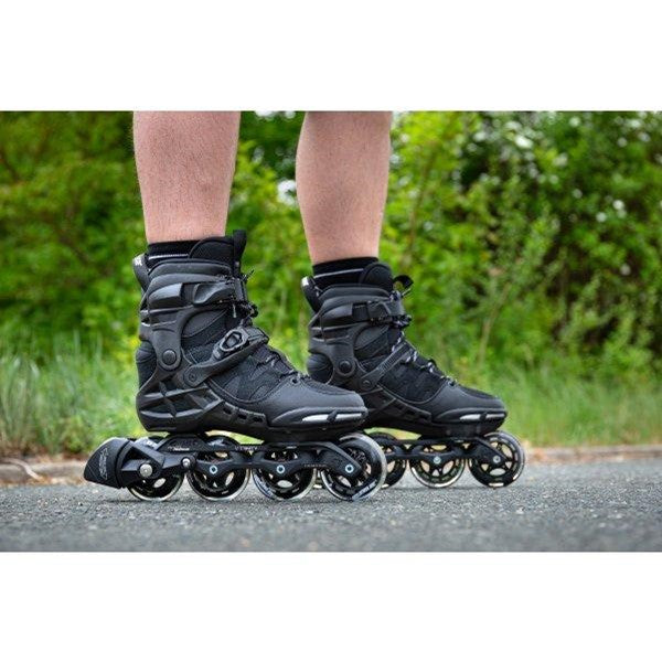 Powerslide Phuzion Argon Black 80 Inline Skates - Lucky Skates