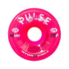 atom pulse lite outdoor pink roller skate wheels 62mm 78a 