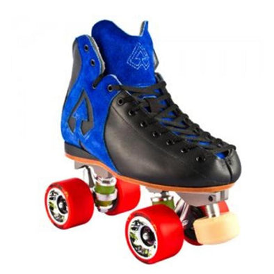 Antik AR1 Storm Blue Skates WITH RED HEARTLESSS WHEELS