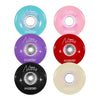 Chaya Light Up Neon Red Wheels 78A - 4 pack