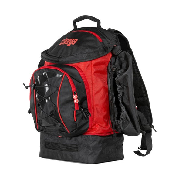 red and black chaya roller skate backpack 