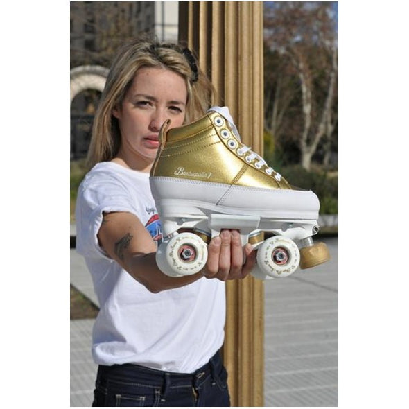 Chaya Park Kismet Barbie Patin Gold Roller Skates