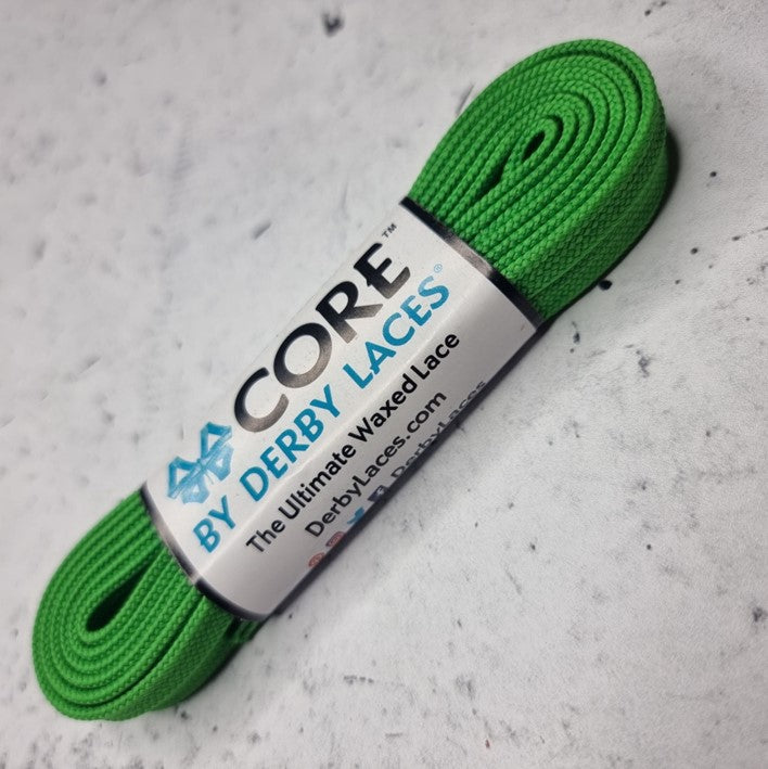 Derby Laces Core Waxed Laces 72" (183cm) - Lucky Skates