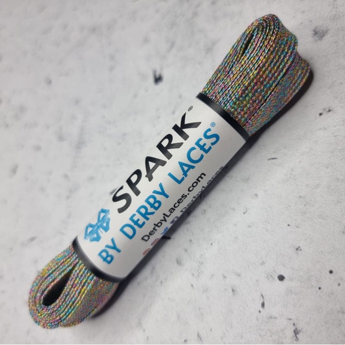 miulti coloured glitter laces 