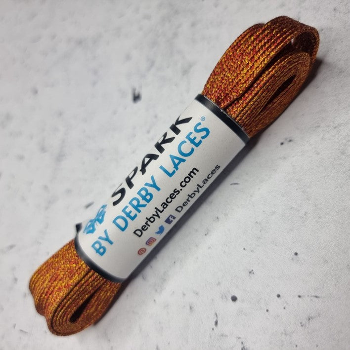 Derby Laces Spark Laces 54" (137cm) - Lucky Skates