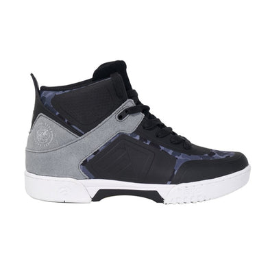 grey black epic high cut grind skate shoes 