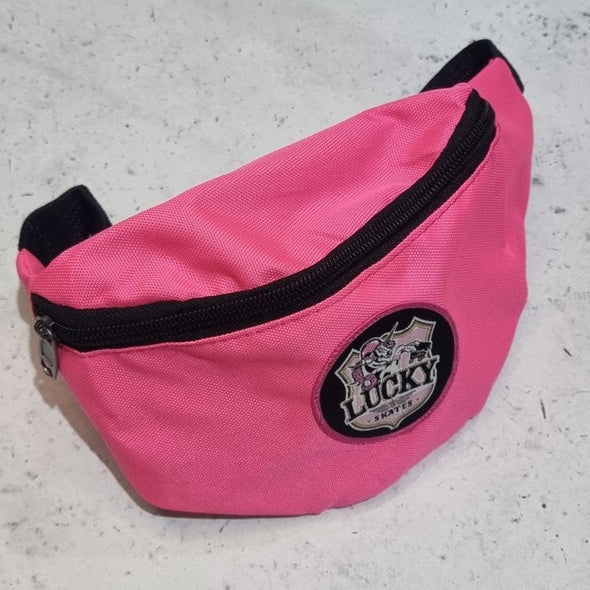 PINK LUCKY SKATES FANNY PACK OR BUM BAG 