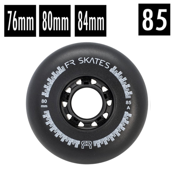 black outdoor 85a FR skates inline wheels