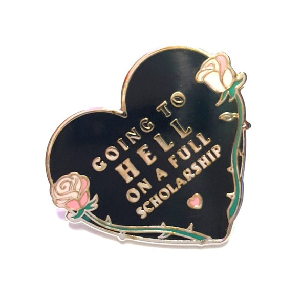 Going to Hell Pin