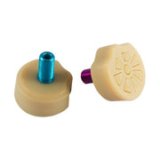 roller skate toe stops roller derby different coloured stems 