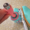 taking off a wheel with a skate tool 