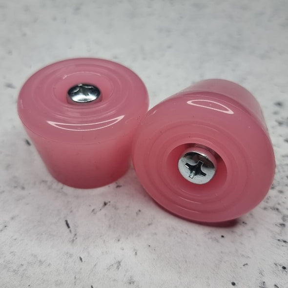 pink bolt on roller skate 'impala' toe stops
