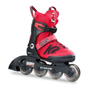 kids adjustable rollerblades red 